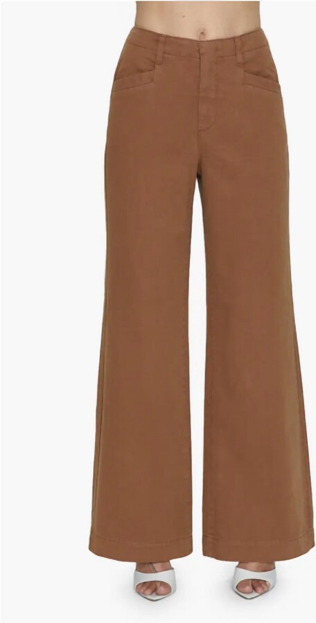 Pistola Denim Women's Jasmine Pants In Brown Sepia