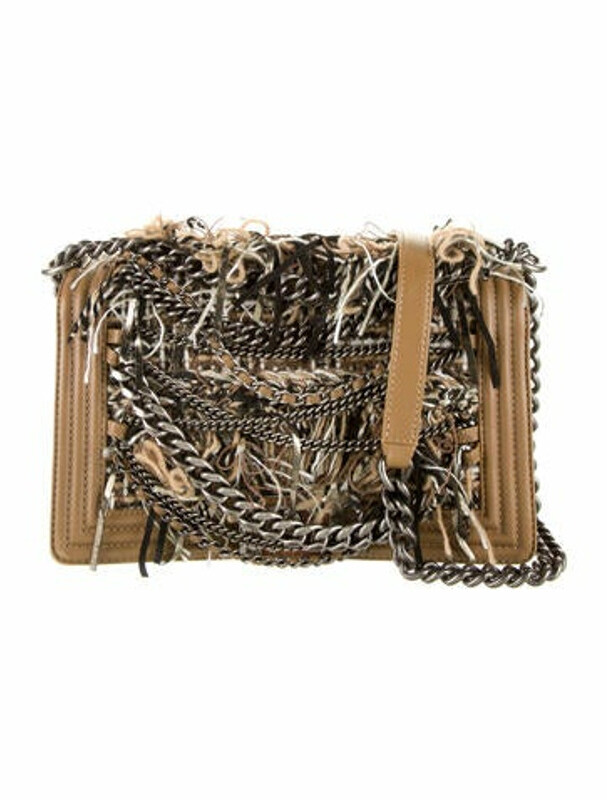 Chanel Paris-Dallas Gun Holster Bag Embossed Fringe Leather