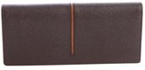 Thumbnail for your product : Tod's brown and orange leather bi-fold travel wallet