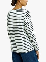 Thumbnail for your product : People Tree Moomin Pancake Graphic Stripe T-Shirt, Blue/White