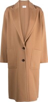 Single-Breast Wool-Blend Coat 