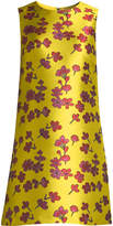 Thumbnail for your product : Alice + Olivia Coley Sleeveless Floral-Jacquard A-Line Dress