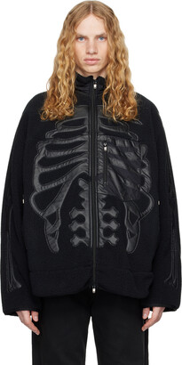 oversized two-tone flight jacket.Soloist