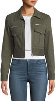 Thumbnail for your product : Rag & Bone Pike Cropped Zip-Front Utility Jacket