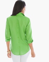 Thumbnail for your product : Chico's Linen Button-Back Shirt