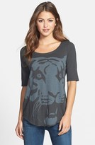 Thumbnail for your product : Lucky Brand Exploded Tiger Graphic Tee