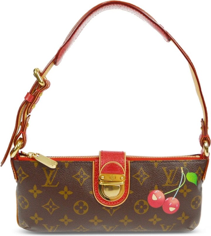 Louis Vuitton Limited Edition Monogram Cerises Bucket Bag (Cherry Print)