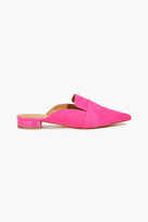 Thumbnail for your product : Tory Burch Rosalind 20 Suede Slippers