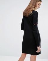 Thumbnail for your product : Weekday Mini Dress with Cut out Sleeves