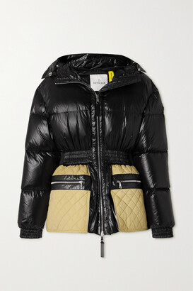 MONCLER GENIUS + 1952 Patricia Hooded Quilted Shell Down Jacket - Black