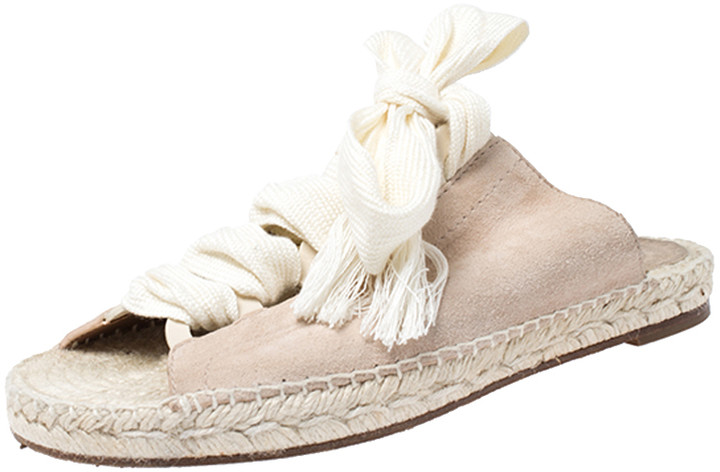 chloe lace espadrilles