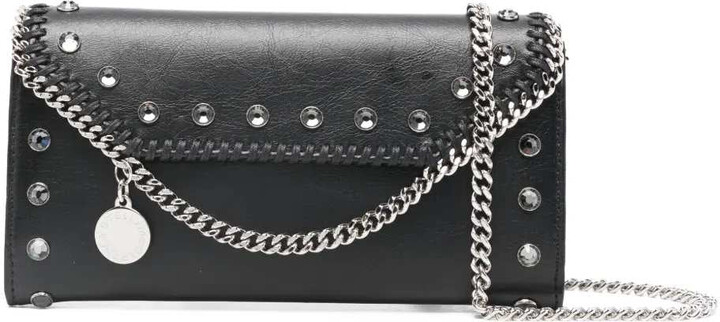 Stella McCartney Falabella Shoulder Bag With Studded Chain Strap
