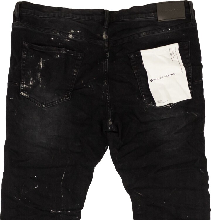 Purple Brand Metallic Silver Jeans ShopStyle