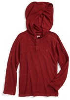 Thumbnail for your product : Volcom 'Burnt' Waffle Weave Hoodie (Toddler Boys)