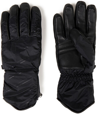Bogner Baca Leather And Shell Ski Gloves