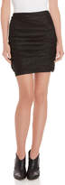 Thumbnail for your product : Maje Gathered Lurex Mini Skirt