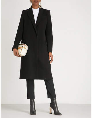 Alexander McQueen Single-breasted wool and cashmere-blend coat