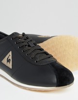 Thumbnail for your product : Le Coq Sportif Black And Gold Wendon Sneakers