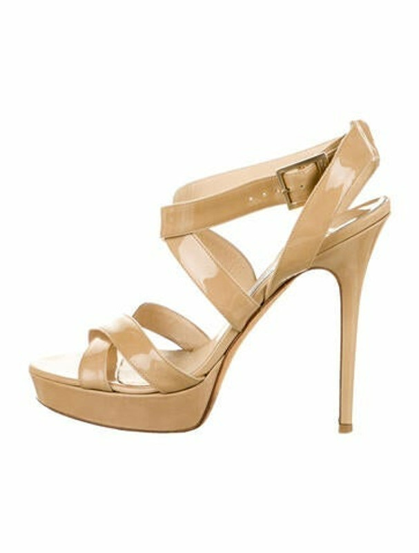 black and tan platform sandals