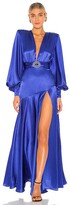 Thumbnail for your product : Bronx and Banco Carmen Indigo Gown
