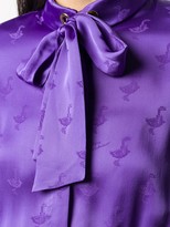 Thumbnail for your product : Boutique Moschino Jacquard Goose Midi Dress