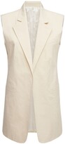 Thumbnail for your product : Peter Do Light Weight Cotton Canvas Vest
