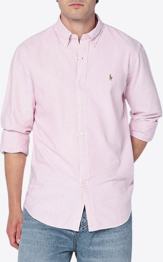 Polo Ralph Lauren Striped Logo Oxford Shirt