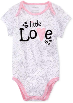 First Impressions Little Love Cotton Bodysuit, Baby Girls, Created for Macy's