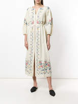 Thumbnail for your product : Vilshenko long embroidered dress