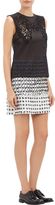 Thumbnail for your product : Erdem Dotted Tweed Mari Mini Skirt-White