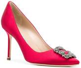 Thumbnail for your product : Manolo Blahnik Hangisi 90 pumps