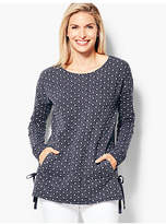 Thumbnail for your product : Talbots Terry Side-Tie Top
