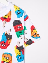 Thumbnail for your product : Stella McCartney Kids lollipop-print cotton T-shirt