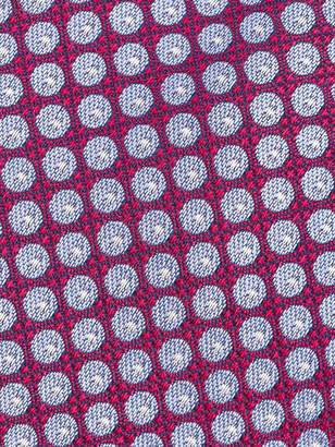 Lardini pattern jacquard tie