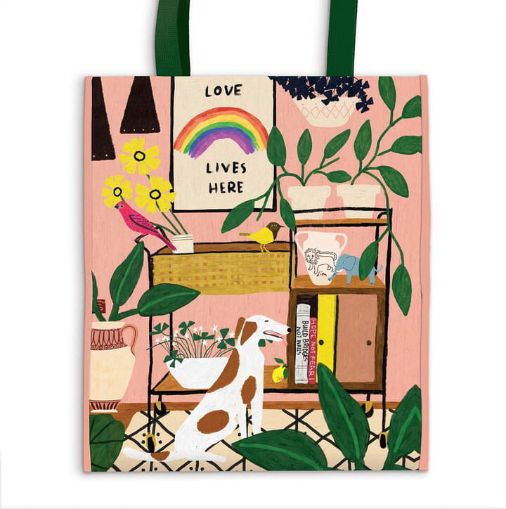 Love Lives Here Reusable Tote, (Hardcover)