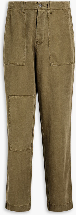 Officine Generale Lyocell-gabardine pants