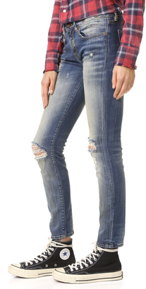 R 13 Alison Crop Skinny Jeans