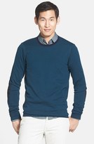 Thumbnail for your product : Vince Long Sleeve Wool & Cashmere Crewneck Sweater