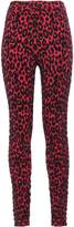 Thumbnail for your product : Milly Jacquard-knit Leggings