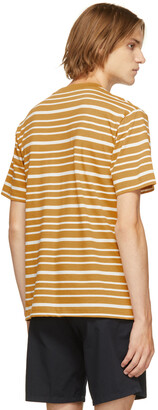 Norse Projects Yellow & White Mariner Stripe Johannes T-Shirt