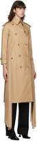 Thumbnail for your product : Burberry Beige Twill Sash Coat
