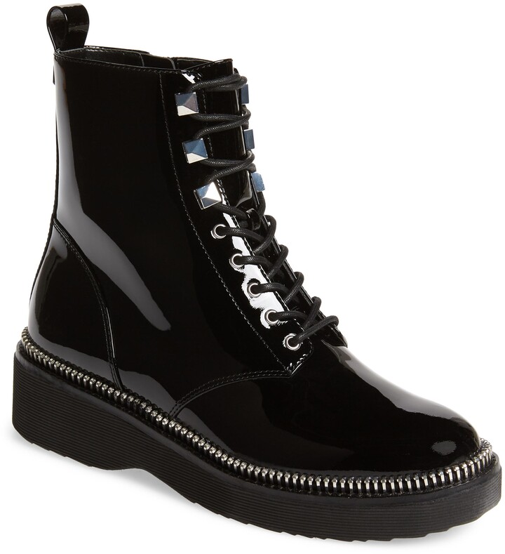 michael kors tavie combat boots