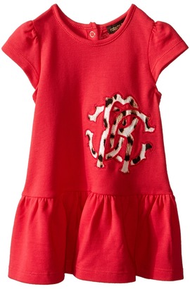 Roberto Cavalli Short Sleeve Dress w/ Logo Detail (Infant)