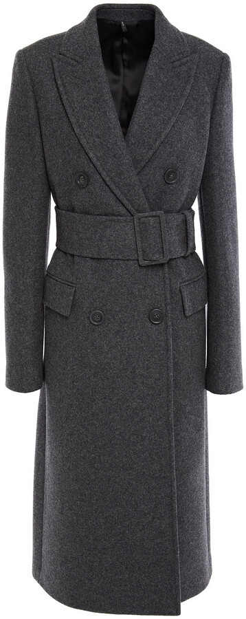 helmut lang wool blend coat