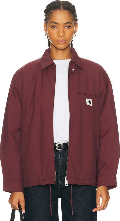 Carhartt Work In Progress Leroy Jacket in Burgundy