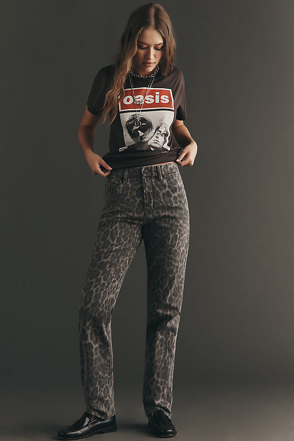 Good American Good Icon Straight-Leg Jeans