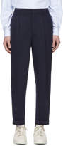 Thumbnail for your product : Ami Alexandre Mattiussi Navy Carrot-Fit Trousers