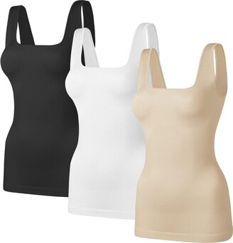 Women's Tummy Control Shapewear Tank Tops - Seamless Body Shaper  Compression Top