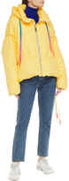 Thumbnail for your product : KHRISJOY Snap-detailed quilted shell hooded down jacket