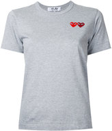 Comme Des Garçons Play - double heart T-shirt - women - coton - S